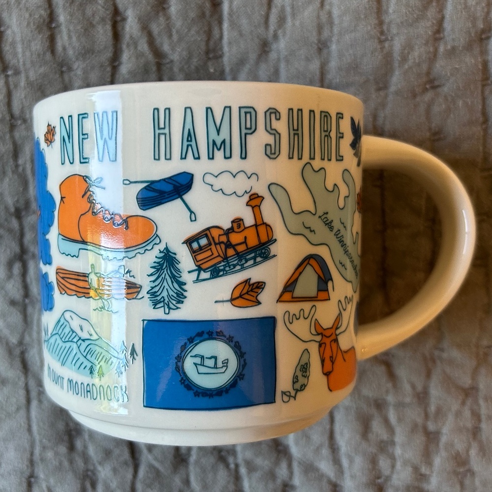 Starbucks New Hampshire 2018 Been There Series Mug